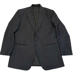 Men's Bombay Pinstripe Suit Jacket Blazer (Approx. 44R)